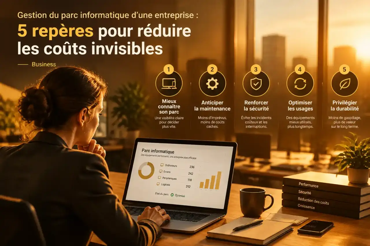Gestion du parc informatique d’une entreprise : 5 repères pour réduire les coûts invisibles